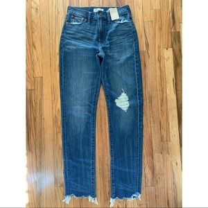 Madewell Perfect Summer Jean 27 Tall - high rise